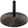 Image de Pied De Parasol Rond Poids Net 25 Kg Noir Bronze