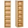 Image de Lot De 2 Étagères Colonnes Range-cd/dvd 21l X 19l X 88h Cm