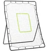 Image de Filet de rebond - HOMCOM - football cible et sardines fixation sport entraînement - acier - 123x90x174cm - noir vert