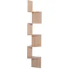 Image de Etagère D'angle Design Zig Zag 5 Niveaux