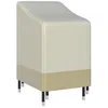 Image de Housse de protection - Outsunny - chaises de jardin empilables bâche étanche haute densité 600D - tissu - 90x70x115cm