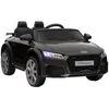 Image de Voiture électrique - HOMCOM - enfant audi tt rs 12 V 30 W vitesse 3 km/h télécommande LED - PP - noir