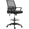 Image de Fauteuil De Bureau Assise Haute Tissu Maille