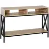 Image de Table De Console Table D'entrée Industriel 120 X 23,5 X 75 Cm Bois