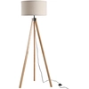 Image de Lampadaire Trépied En Bois