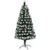 Image de Sapin De Noël Artificiel Lumineux Fibre Optique Led 120 Cm
