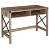 Image de HOMCOM - bureau - Bois - 110x48x76cm - Marron