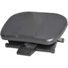 Image de Repose-pied Ergonomique De Bureau Hauteur Inclinaison Réglable Gris