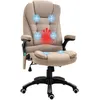 Image de Fauteuil De Bureau Direction Massant Chauffant Tissu