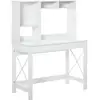 Image de Bureau Bibliothèque 2 En 1 - 3 Niches - Panneaux Particules Métal