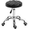 Image de Tabouret Massage À Roulettes Réglable Noir
