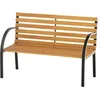 Image de Outsunny - banc - Bois - 122x60x83cm - Marron