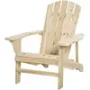 Image de Fauteuil De Jardin Adirondack Bois Massif Sapin