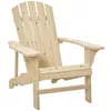 Image de Outsunny - fauteuil de jardin - Bois - 78x89x88cm - Beige