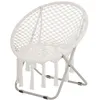 Image de Outsunny - fauteuil design - Coton - 77x64x74cm - Beige