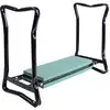 Image de Tabouret De Jardin Pliable Agenouilloir De Jardin Noir Vert