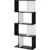 Image de Etagère Contemporaine En S 4 Étagères Bicolore