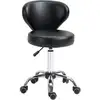 Image de Tabouret de massage travail pivotant réglable 51-66h cm dossier ergonomique noir