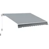 Image de Store Banne Manuel 4 X 2,5 M Polyester Imperméable Rétractable