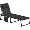 Image de Transat Pliable Portable Dossier Réglable