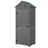 Image de Armoire De Jardin 3 Étagères 2 Portes