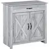 Image de Buffet 2 Portes Tiroir Style Rural Chic Aspect Bois