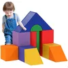 Image de HOMCOM - bloc de construction en mousse - EPE - 25x25x50cm - multicolore