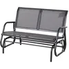 Image de Banc À Bascule De Jardin 2 Places Design Contemporain