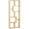 Image de HOMCOM - Bibliothèque - Panneaux de particules - 70x24x178cm - Bois naturel