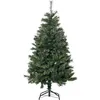 Image de Sapin arbre de noël - HOMCOM - artificiel 150 cm 665 branches support pied robuste décoration - métal - vert