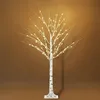 Image de HOMCOM - Arbre lumineux LED - PP - 22x22x150cm - Blanc