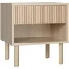 Image de Table De Chevet Design Urban Craft Tiroir Niche Aspect Bois Clair