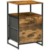 Image de Meuble De Rangement Chiffonnier 2 Tiroirs Design Industriel