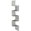 Image de Etagère D'angle Design Zig Zag 5 Niveaux