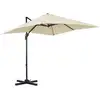 Image de Parasol Déporté Carré Inclinable Dim. 2,45l X 2,45l X 2,45h M