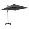 Image de Parasol Déporté Carré Inclinable Dim. 2,45l X 2,45l X 2,45h M