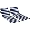 Image de Lot De 2 Tapis De Plage Rembourrés