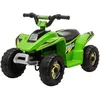 Image de Quad électrique pour enfants - HOMCOM - véhicule à batterie 6V marche avant arrière 18-36 mois - PP - 72x40x455cm - vert