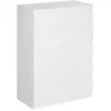Image de Commode 6 Tiroirs Style Contemporain Poignées Invisibles