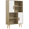 Image de Bibliothèque Scandinave 4 Niches 2 Portes