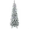 Image de Arbre de noël artificiel - HOMCOM - 135 cm sapin avec support acier 253 branches - métal - vert