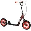 Image de Trottinette enfant - AIYAPLAY - patinette scooter 6-12 ans grandes roues Ø 30 cm frein béquille - acier - rouge