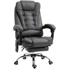 Image de Fauteuil De Bureau Direction Massant Chauffant Tissu