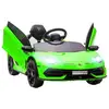 Image de Voiture électrique enfant licence lamborghini aventador roadster svj télécommande effets sonores lumineux vert