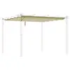Image de Toile de rechange pour pergola rétractable 3 x 3 m polyester haute densité imperméabilisé beige