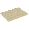 Image de Toile de toit pour pergola - Outsunny - pour tonnelle rétractable uniquement protection solaire - polyester - 350 x 260 cm - beige