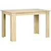 Image de Table À Manger Grand Plateau 4-6 Personnes Panneaux Particules