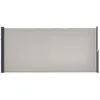Image de Store latéral - brise-vue - Outsunny - paravent rétractable anti-UV haute densité 180 g/m² - aluminium - 3x14m - gris