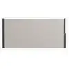 Image de Store latéral brise-vue paravent rétractable dim. 3l x 1,40h m gris