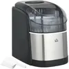 Image de Machine à glaçons 17 L - réservoir glace 09 Kg - pelle panier - gris noir
